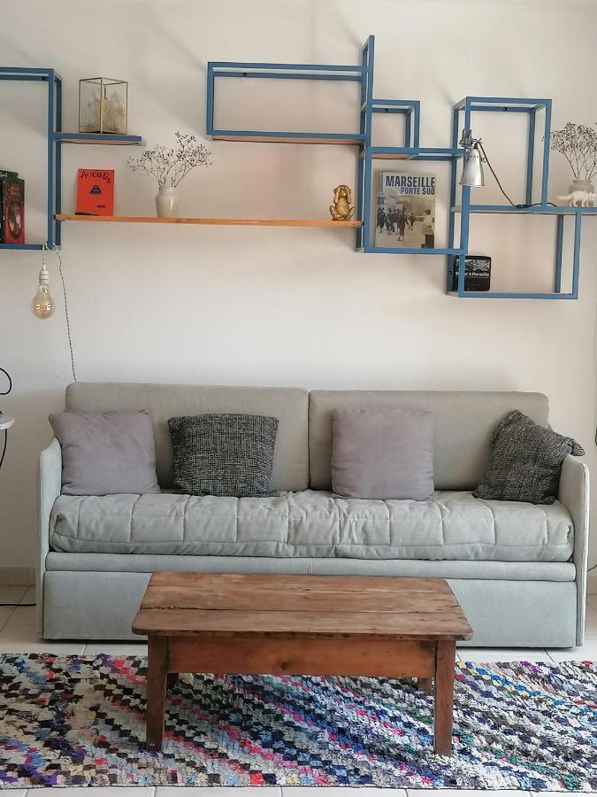 Marseille : Joli T2 Mer Et Collines + Terrasse Bagian luar foto