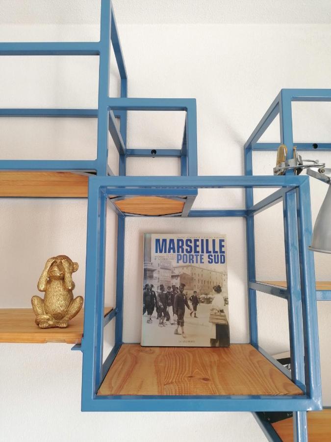 Marseille : Joli T2 Mer Et Collines + Terrasse Bagian luar foto